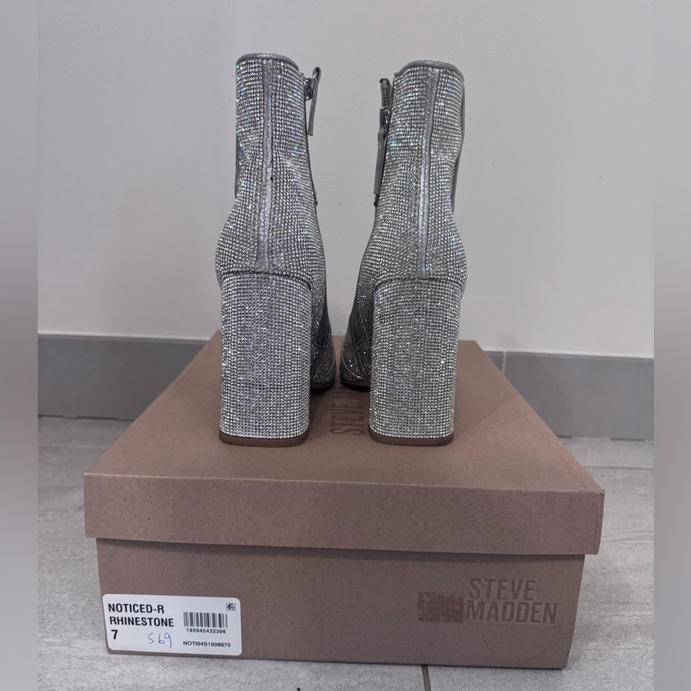 Steve Madden rhinestone boots